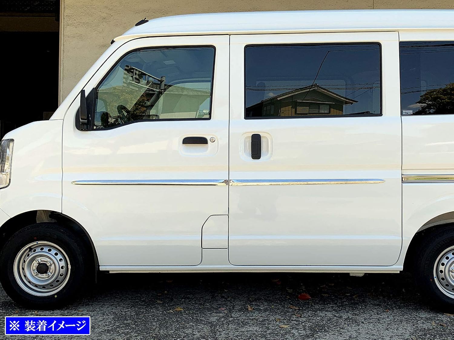 BRIGHTZ NV100クリッパーリオ DR17W メッキサイドドアモール 【 SAI－MOL－0490 】 DR17 DR R1