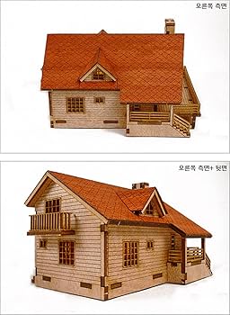 木製模型キット 大きな庭があるガーデンハウスA / YM633 9jupf8b Amazon.com: Desktop Wooden Model Kit Garden House A with a