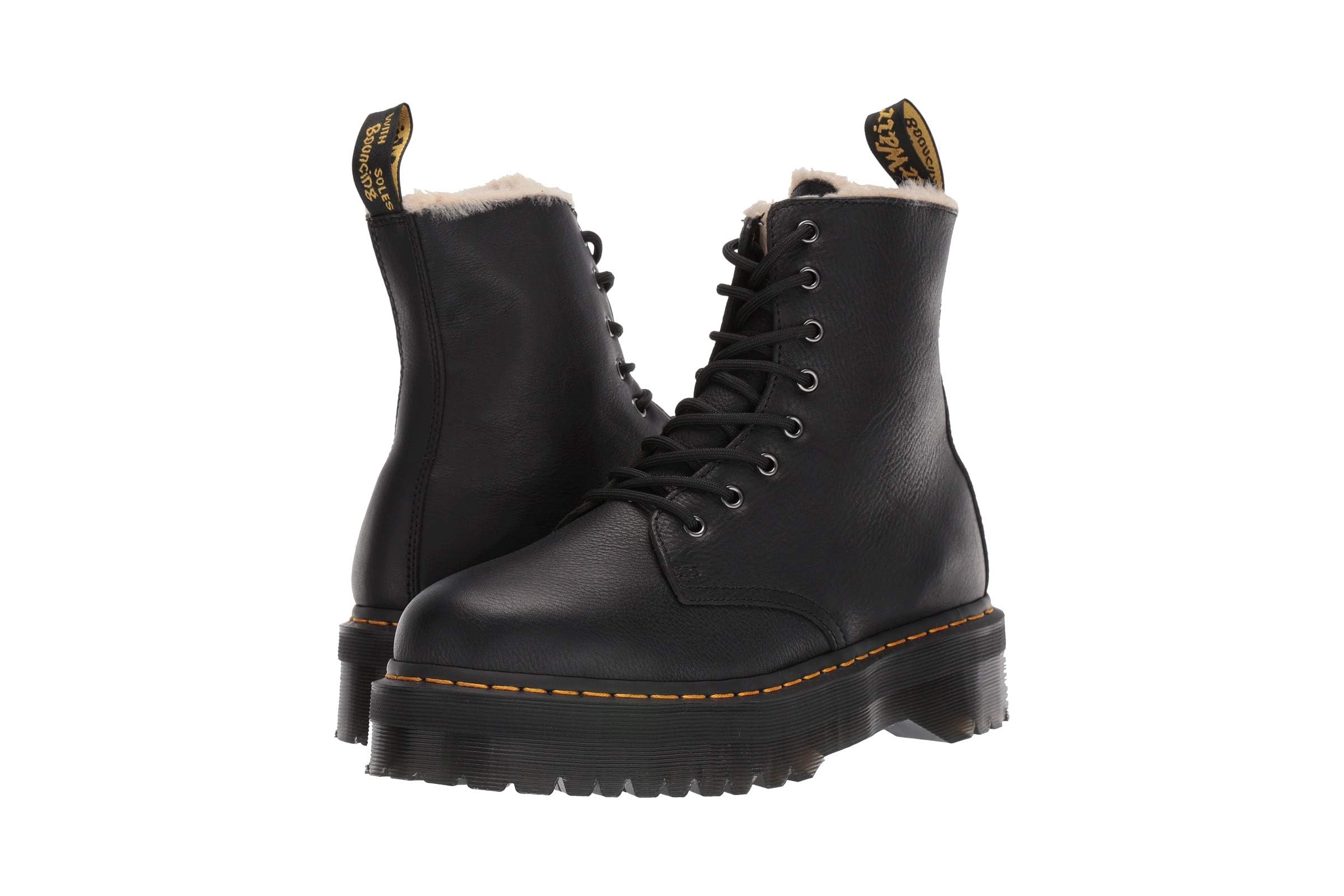 Ботинки Dr. Martens Jadon Faux-Fur Lined