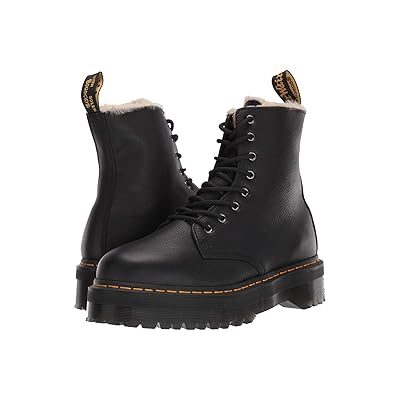 Dr. Martens Jadon Faux Fur Lined Boots Black