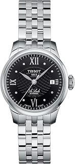 Le Locle Black Diamond Dial Automatic Ladies Watch T41.1.183.56
