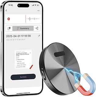 Gravador digital com transcrição automática