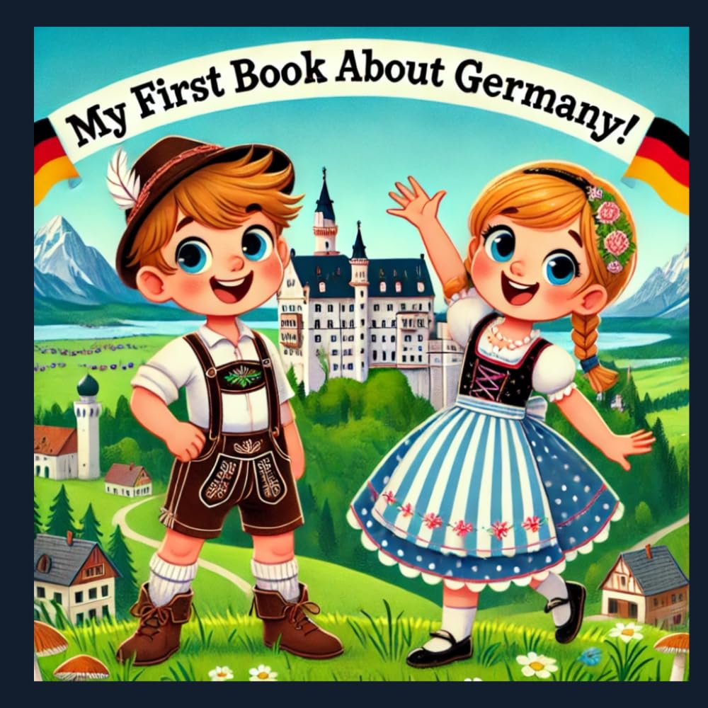 My First Book About Germany!: Discovering the History of German People, Places, & Culture! (My First History Book)