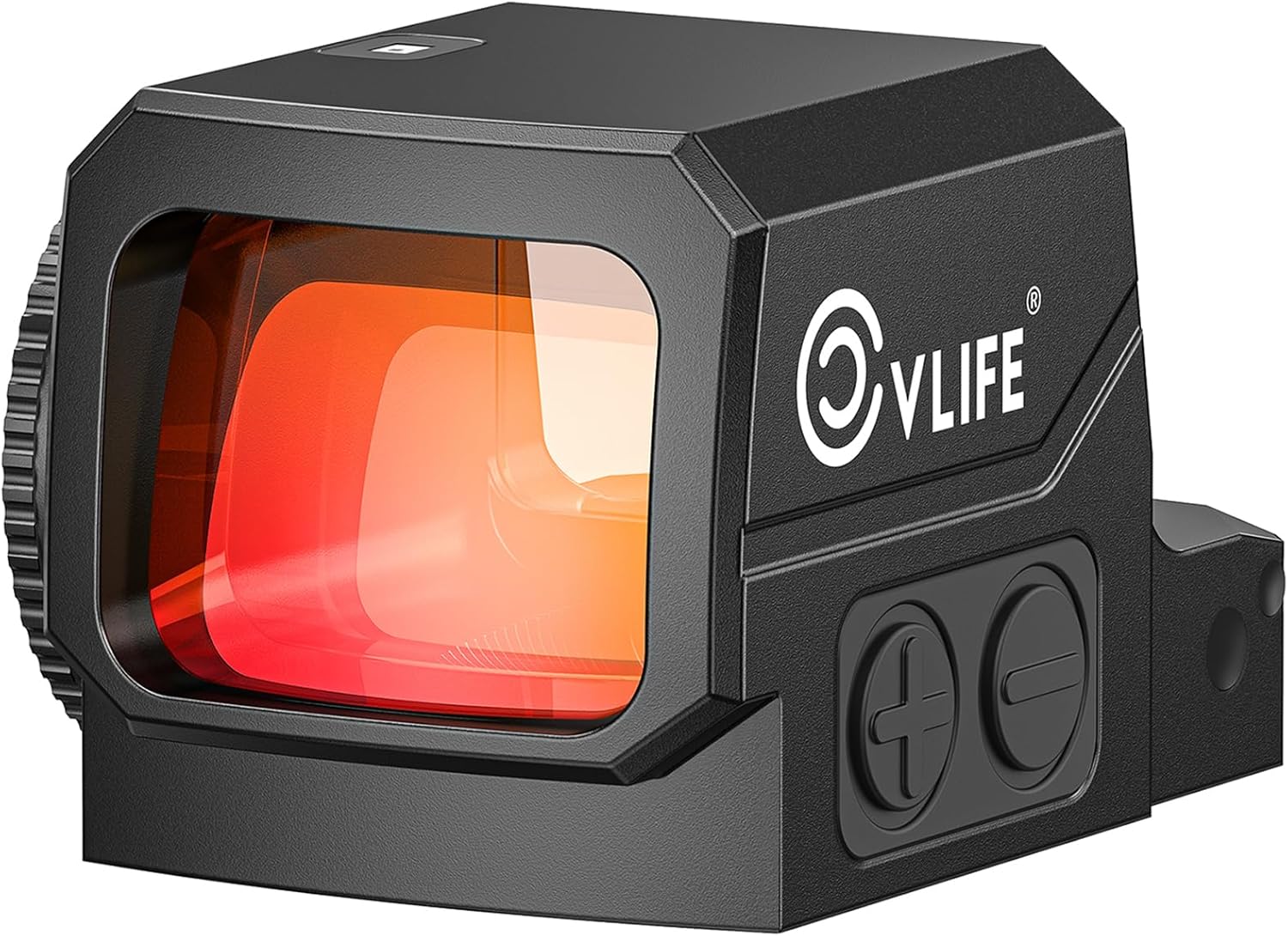 CVLIFE WildHawk Enclosed Auto-Brightness Red/Green Dot Sight for RMS RMSc, Circle & 2MOA Dot Motion Awake Reflex Sight Optic Scope for Compact Pistol, 3500G Shockproof, Adapter for MOS/RMR/Picatinny