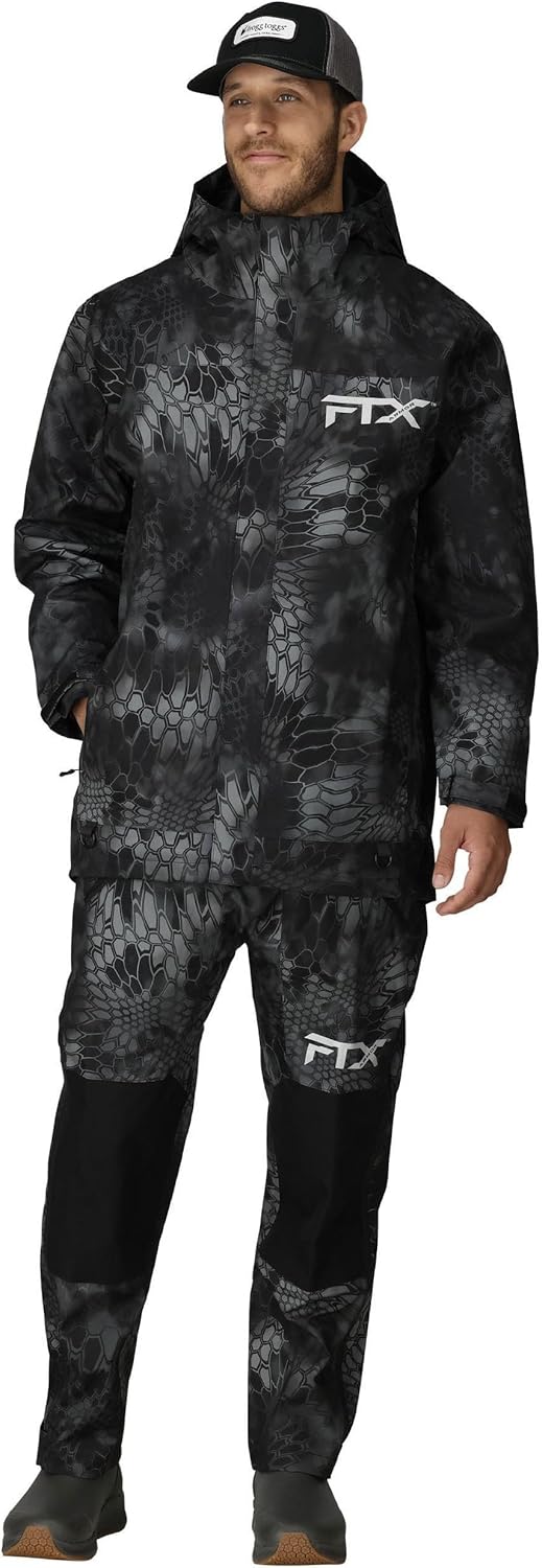 FROGG TOGGS Men's FTX Armor Premium Waterproof Rain, Fishing/Anglers Jacket