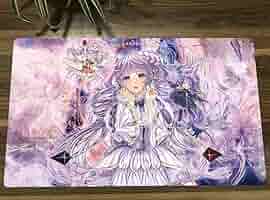 遊戯王　プレイマット　セレトリーチェヴァルモニカ 遊戯王 天魔の聲選姫 セレトリーチェ·ヴァルモニカ プレイマット
