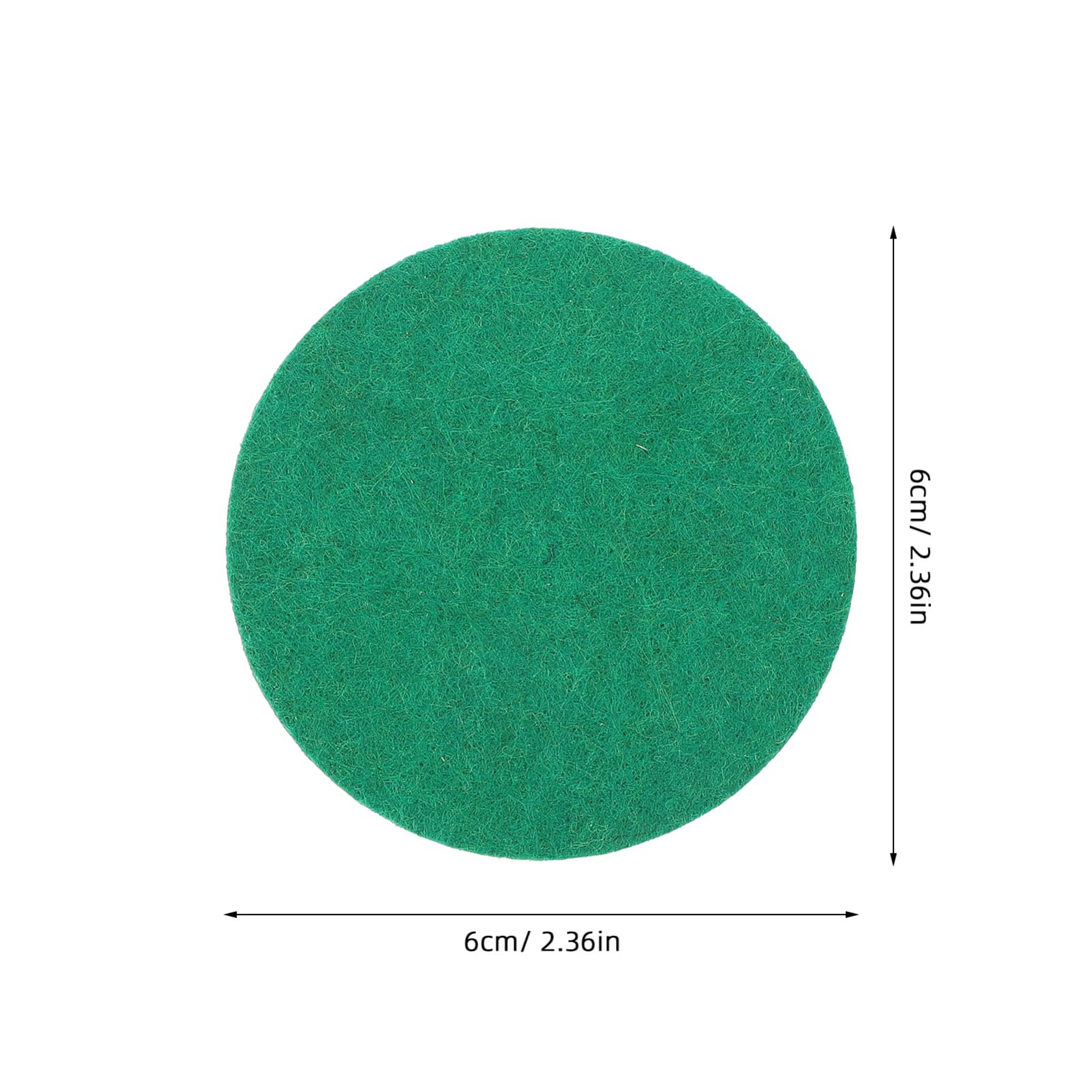 Abaodam 12Pcs Round Pusher Patches for Air Hockey Table Accessories Replacement Felt Mats for Smooth Gameplay and Enhanced Performance for Hockey Games and Enthusiasts