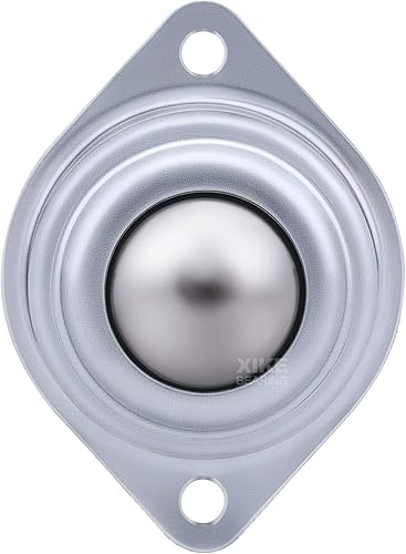 Miniatura 4 de XiKe 8 rodamientos de transferencia de bolas de rodillo de 1 pulgada, ruedas universales de bolas de rotación de 360, unidad de transferencia de