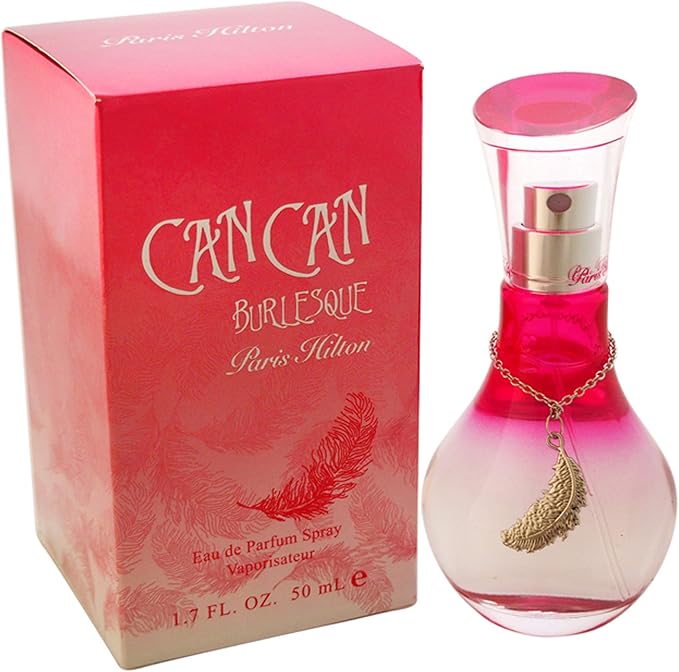 Paris Hilton Can Burlesque Eau De Parfum Spray for Women, 1.7 Ounce