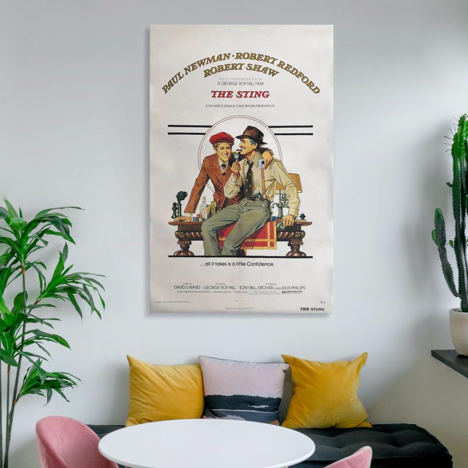 映画「インテリア」本国アメリカ版インサートサイズポスター スタイルB Amazon.co.jp: スティング（1973）ヴィンテージクラシック映画ポスター