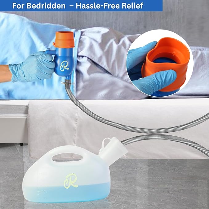 Orinal portátil masculino Retrona 3000ml con tubo largo miniatura 7