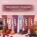 Lippy Top Hydrating Lip Gel (10ml) (02-JUICY STRAWBERRY) | Nourished With Vitamin-E & Shea Butter | Long Lasting Hydration | Glossy Finish | Easy to Apply-SH7711 gallery image