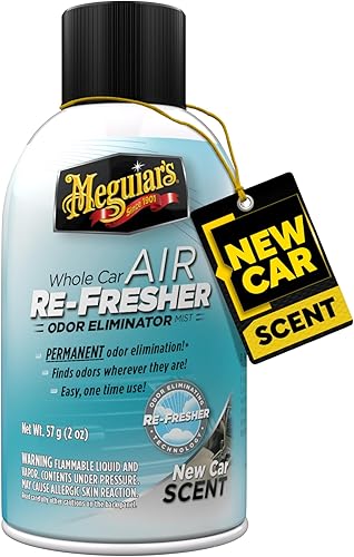 Vista 29 de Meguiar's Refrescante de aire para todo el automóvil, espray difusor de ambientador fácil de usar