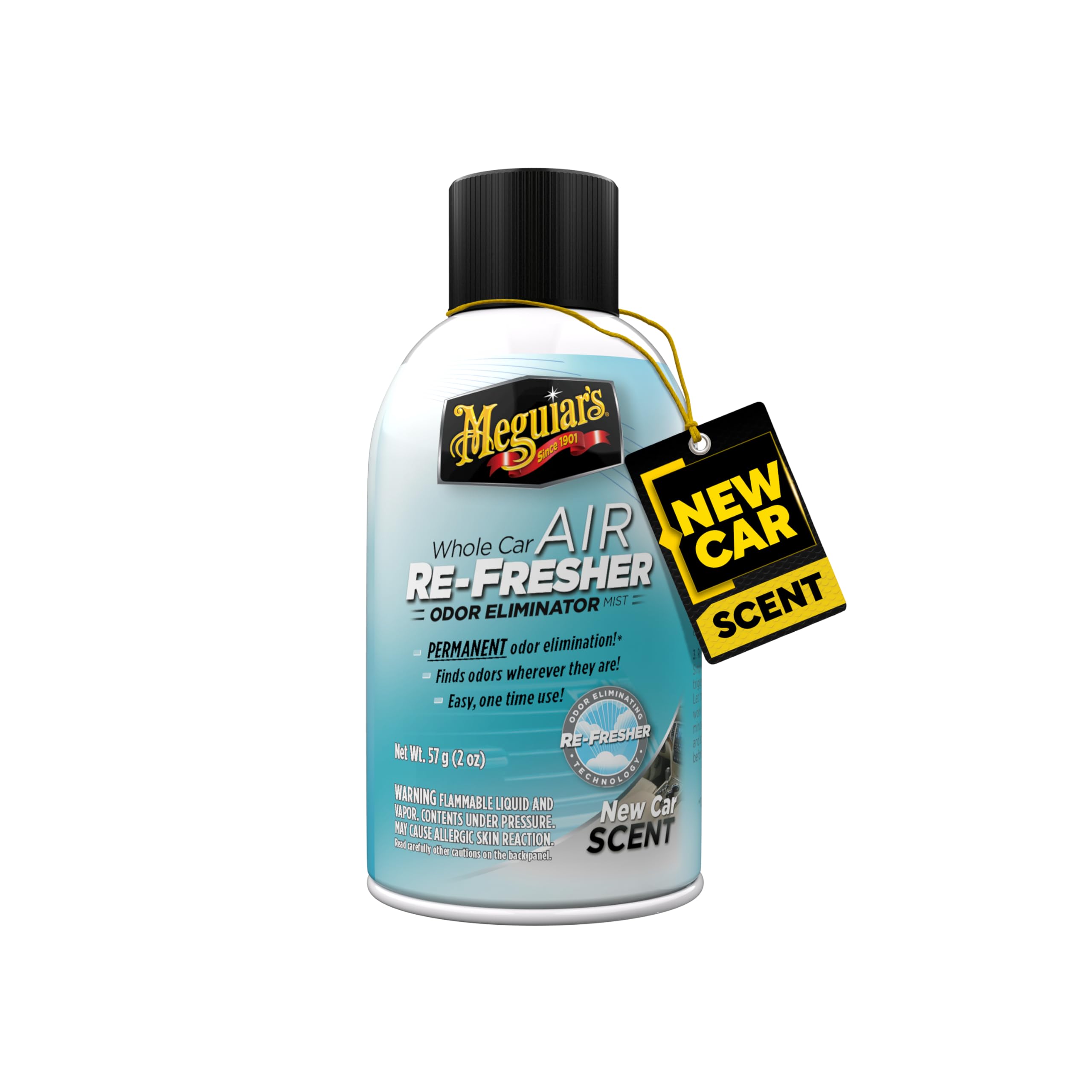 Meguiar'sCar Air Freshener/ Odor Eliminator - New Car Scent 74 Ml