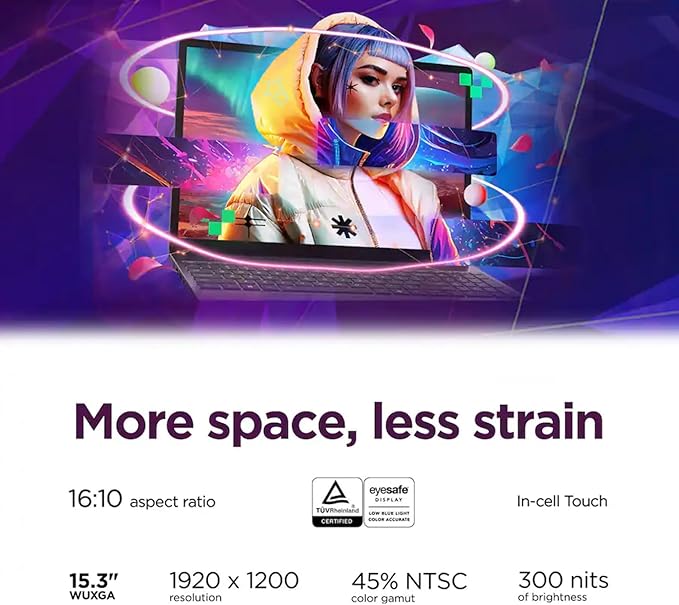 Lenovo IdeaPad Slim 3X - 15.3" WUXGA Touchscreen - Snapdragon X - 16GB RAM - 1TB miniatura 3