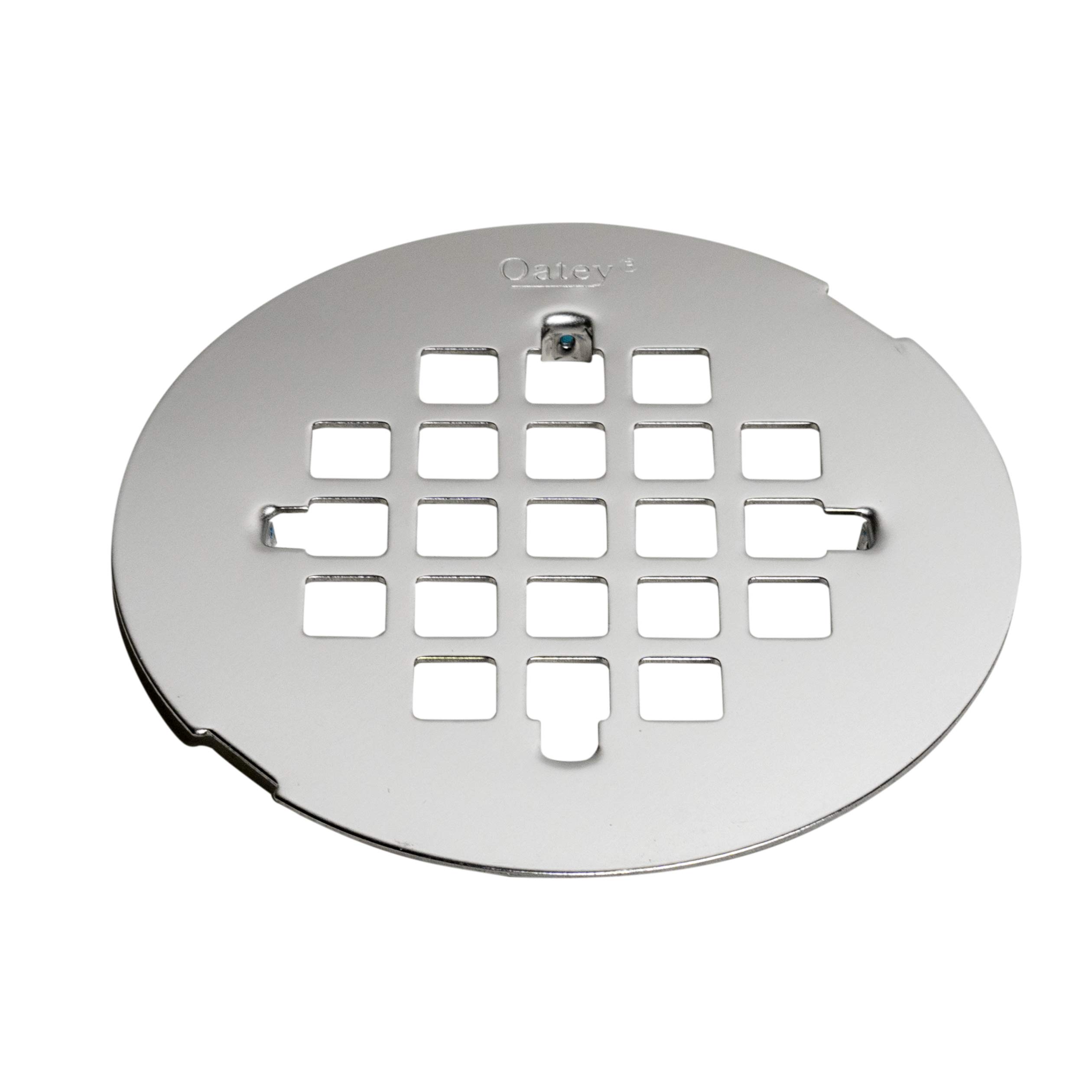 Oatey42005 4-1/4-in Round Snap-Tite Strainer, Stainless Steel