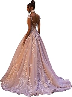 Wedding Dresses for Bride 2026 Sleeveless A Line Lace Applique Floor LengthBridal Gown for Bride PS036
