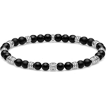 THOMAS SABO 3 Armband Talisman schwarz 925 Sterlingsilber, Geschw rzt A1924-704-11