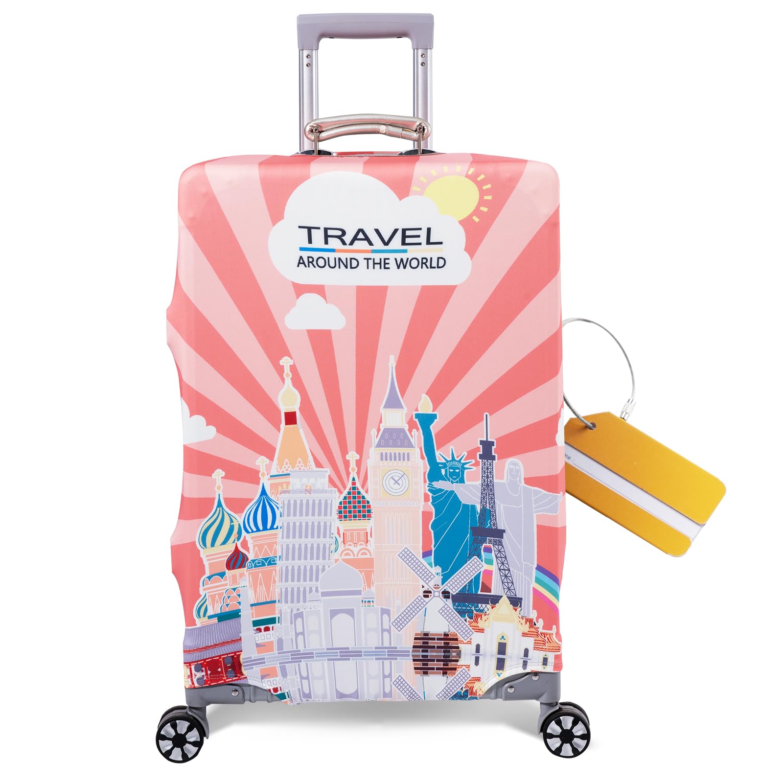 OrgaWise Kofferhülle Luggage Cover Gepäck Cover Gepäckabdeckung for Travel Luggage Schutzhülle Koffer (22''-32'')