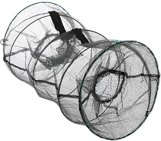 Portable Fishing Bait Nets Foldable Fish Trap Multipurpose for Aquarium Turtle Trap High Efficiency Catching Net