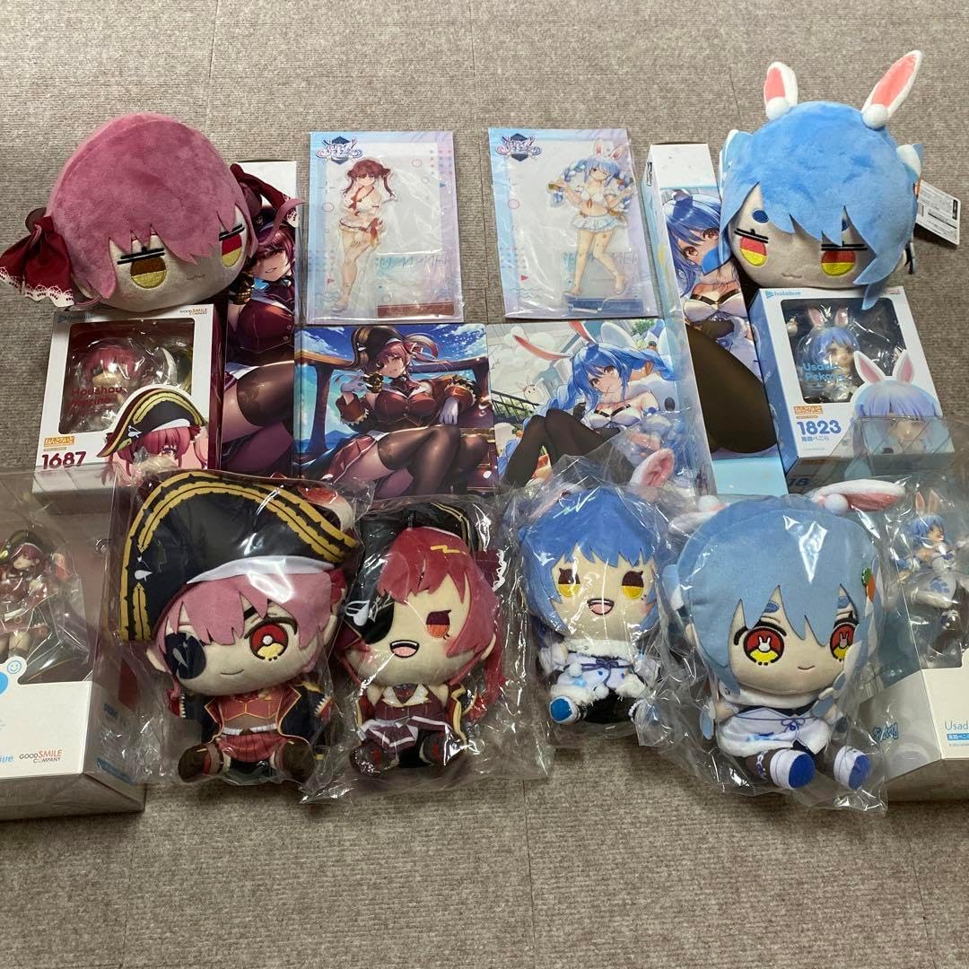 ぺこマリまとめ売り　ぺこら　マリン　もちどる ぺこマリまとめ売り ぺこら マリン もちどる RANNNPGQ 手描き】ぺこ