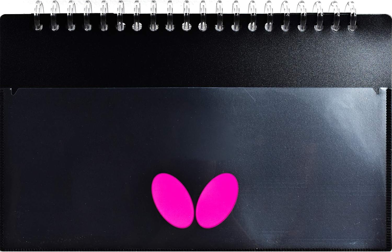 Butterfly Mini Scoreboard III – Extremely Lightweight Mini Scoreboard – Weight: 200g – Size: W22.5 x H13.8cm – Game Scoring Cards 0-5 and Scoring Cards 0-21, Black, White, and Magenta