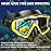 Diving mask Anti-Fog Swimming Snorkel mask Suitable for Adults Scuba Dive Swim Snorkeling Goggles Masks