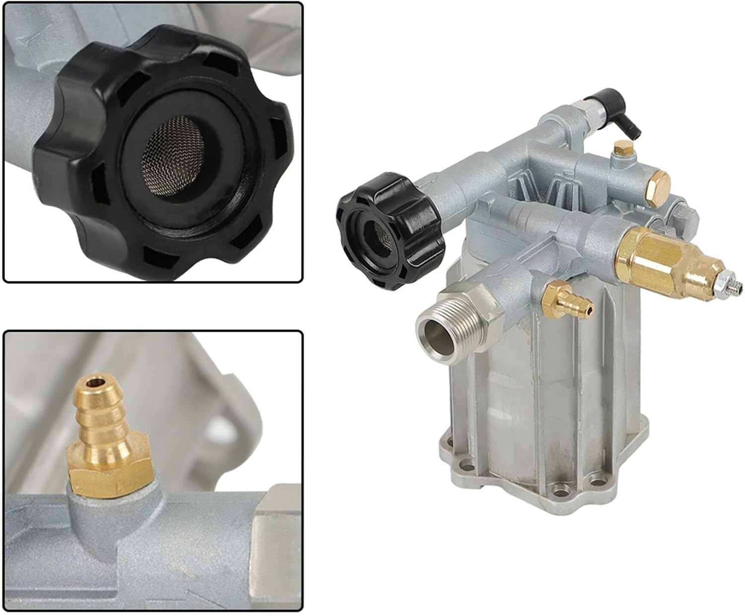 kimllier Pressure Washer Pump 2.2GPM 2400PSI Axial Pressure Washer Pump Replacement for Power Washer