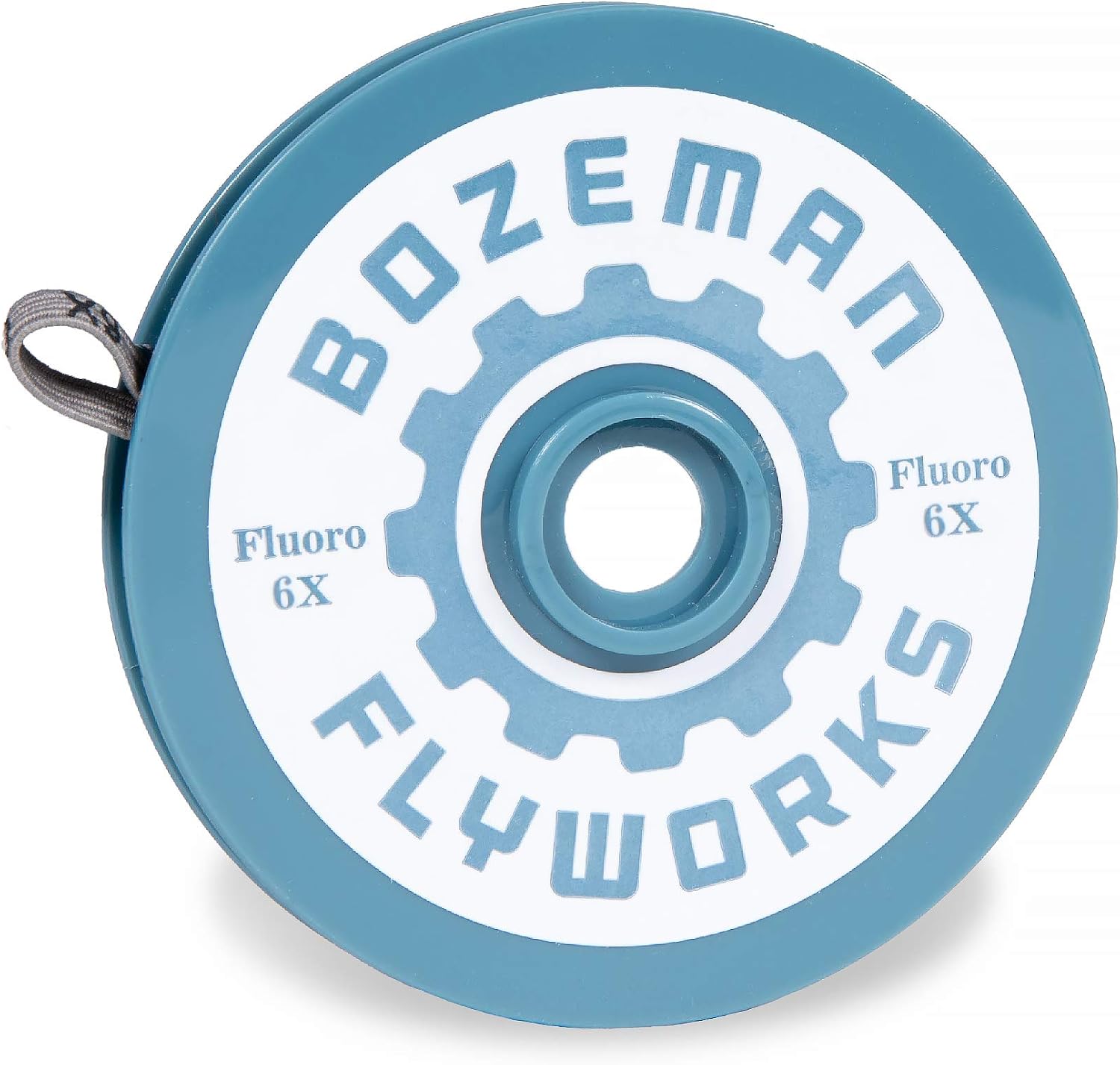 Bozeman FlyWorks Fluorocarbon Tippet, 6X, 55 Yards, Blue