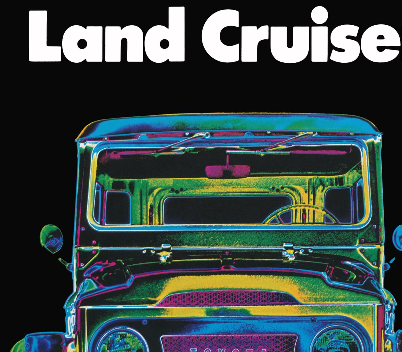 Amazon.com: Toyota Land Cruiser 4x4 1972 Cool Vintage Poster