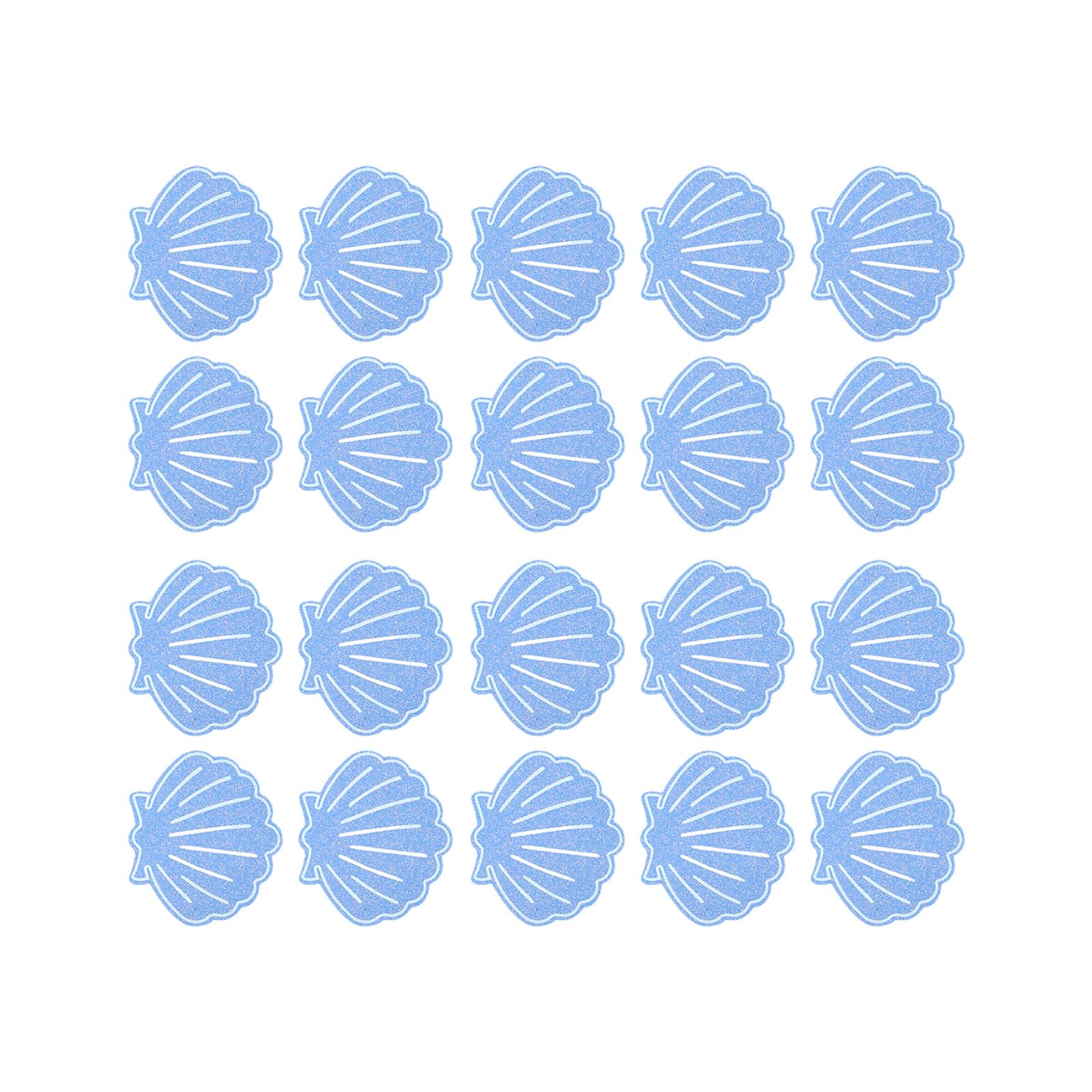 Zwwaazhf Women's 10 Pairs Adhesive Pasties Nipple Covers Chest Stickers For Club Party Glittering Sea Shell Single Uses Breast Petals Pastie Single Uses Nipple Covers For