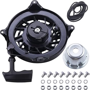 JINGKE Rewind Recoil Starter Apply to BS 497680 498144 Toro Lawnboy MTD Snapper Lawnmower Oregon 31-068 Rotary 12368