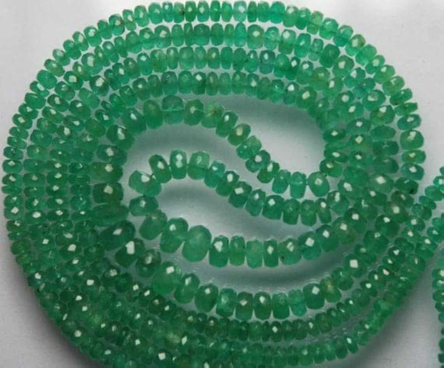 Émeraude de Zambie LKBEADS fil de perles précieuses facettées pour offrir un cadeau éternel