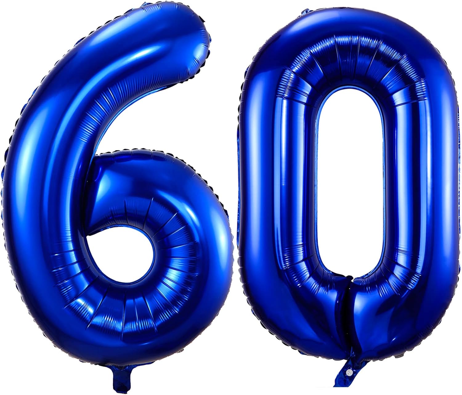 Amazon.com: Navy Blue 60 Balloon Numbers,40 Inch Dark Blue 60 Birthday ...