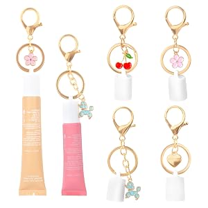 Lip Gloss Keychain for Summer Fridays 0 5 Oz Lip Balm keychain lip gloss keychain valentines day gifts