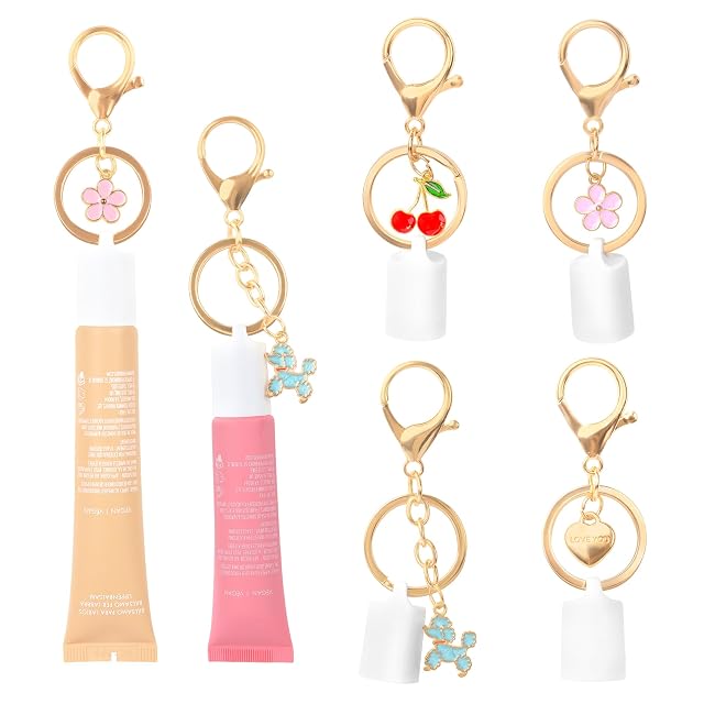 Lip Gloss Keychain for Summer Fridays 0 5 Oz Lip Balm keychain lip gloss keychain valentines day gifts