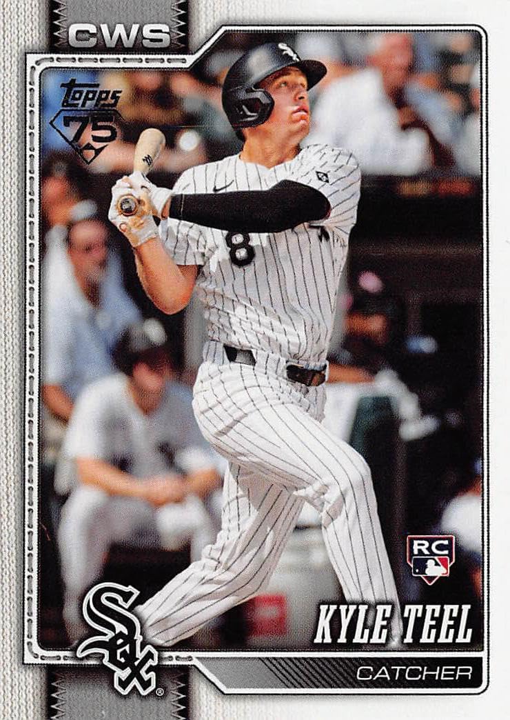 Teel Rookie Card Amazon.com: 2026 Topps Series 1#201 Kyle Teel Rookie Card ...