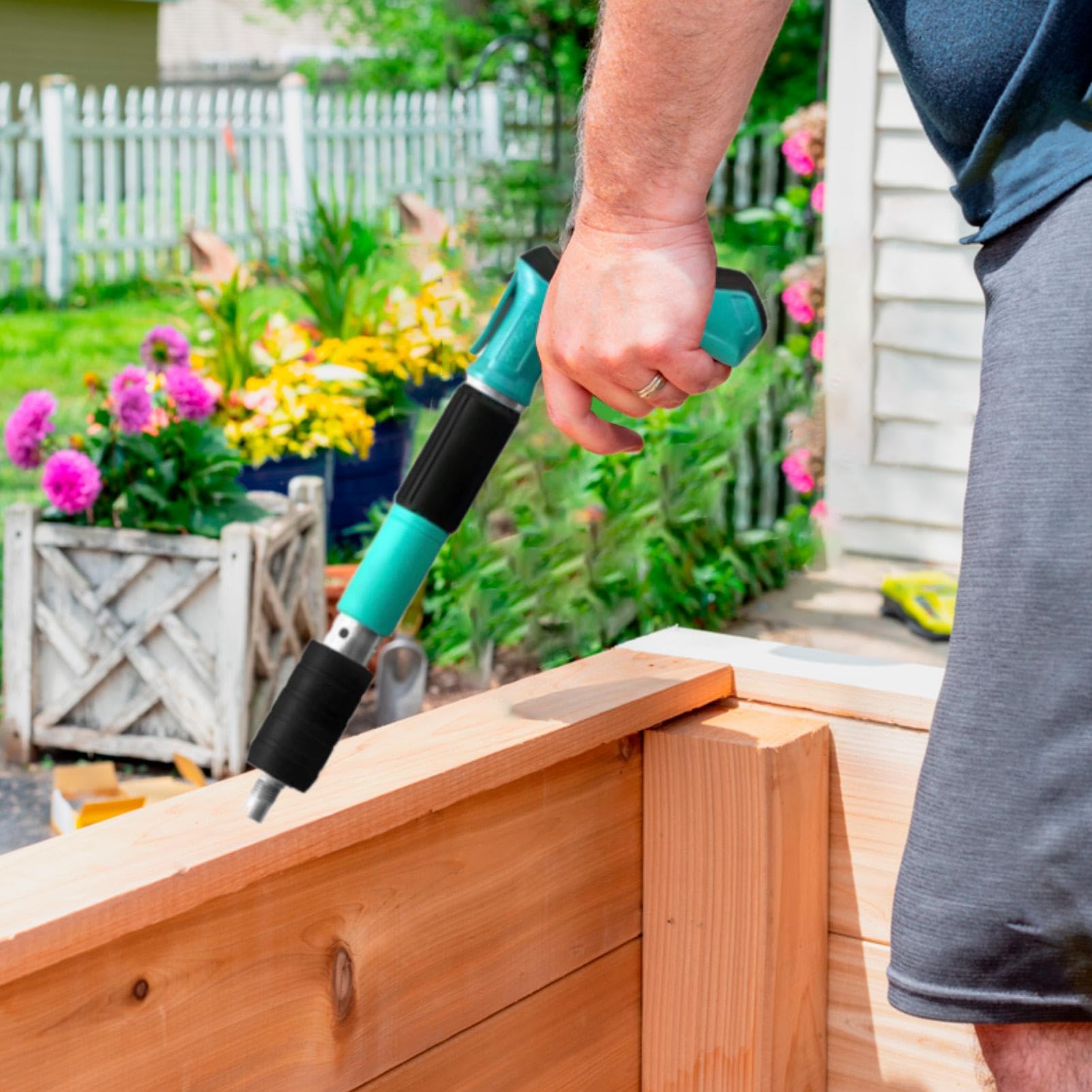 Cloueuses électriques | Petite agrafeuse portable pour béton avec clous | Kit de cloueuse de menuiserie efficace pour la rénovation de la maison, la construction
