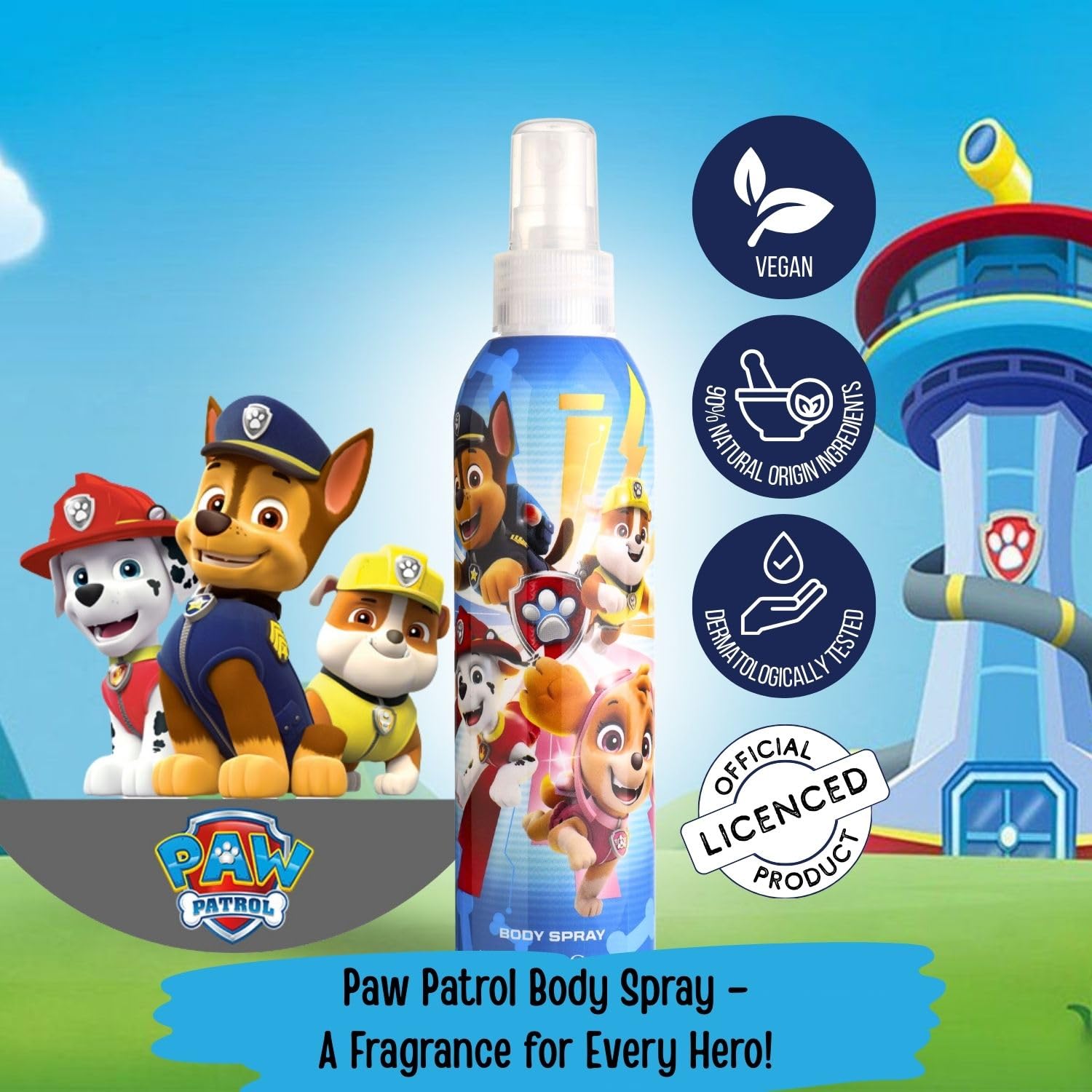 Paw Patrol Pat' Patrouille Coffret Eau Fraîche Parfumée pour enfant, 200 ml