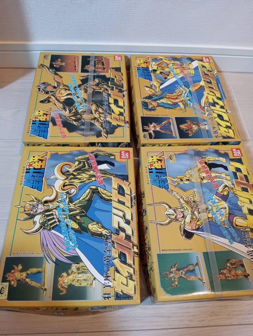 Amazon.co.jp: 聖闘士星矢プラモデル ゴールドセイント4種セット