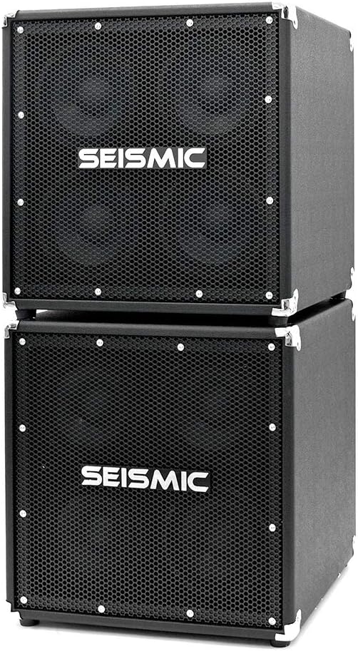 Seismic Audio - SA-Rift_46GPKG1 - Pair of 4x6 Bass/Guitar Speaker Cabinet