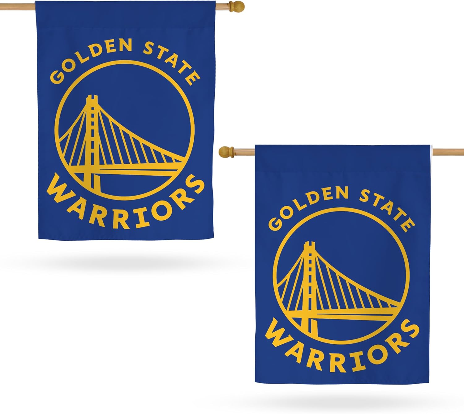 Desert Cactus Golden State Warriors NBA National Basketball Association Flag Double Sided 3-Ply Flags Banners 100% Polyester Indoor Outdoor (House Flag B)