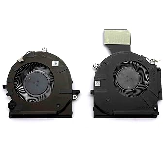 New Genuine CPU+GPU Cooling Fan Replacement for HP OMEN 16-b, P/N M75483-001 M75485-001, DC 5V Fan Note Only for RTX 3050 Series GPU Laptop