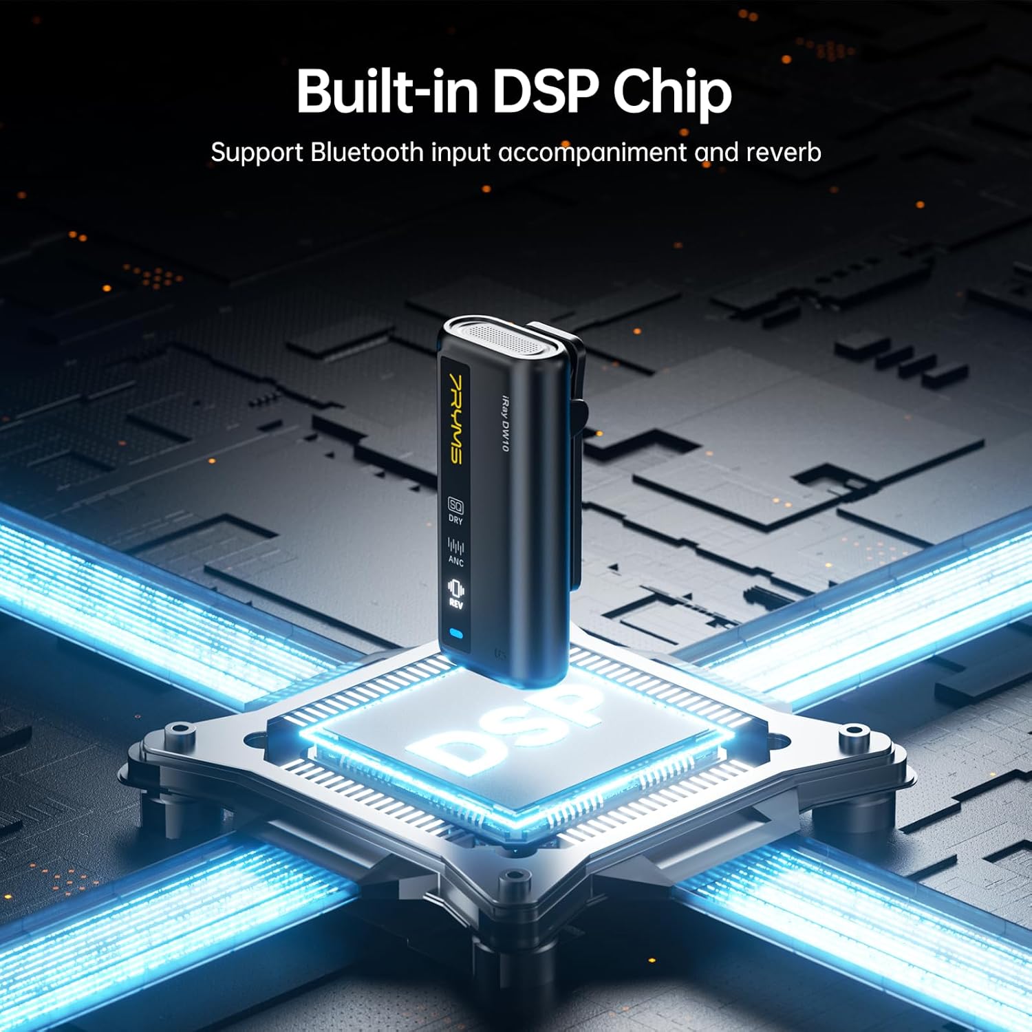 7RYMS iRay DW10 receiver connected to various devices