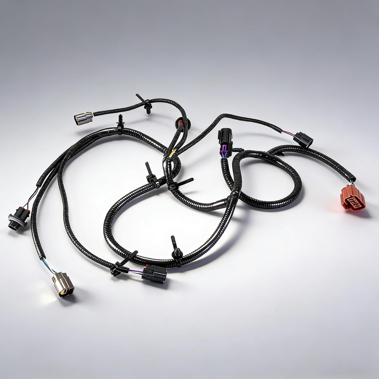 Park Assist License Plate Light Harness, 10363788 15131815 Rear License Plate Wiring Harness Compatible for Silverado for Sierra 1500/2500 2007 2008 2009 2010 2011 2012 2013 2014