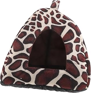 MERRYHAPY Decoração De Casa De Ninho De Hamster Pequena Cabana De Hamster Desgaste-Esconderijo Rede De Hamster Desgaste Cabana Fornecimento De Hamster Adorável Cabana De Hamster S26 Para