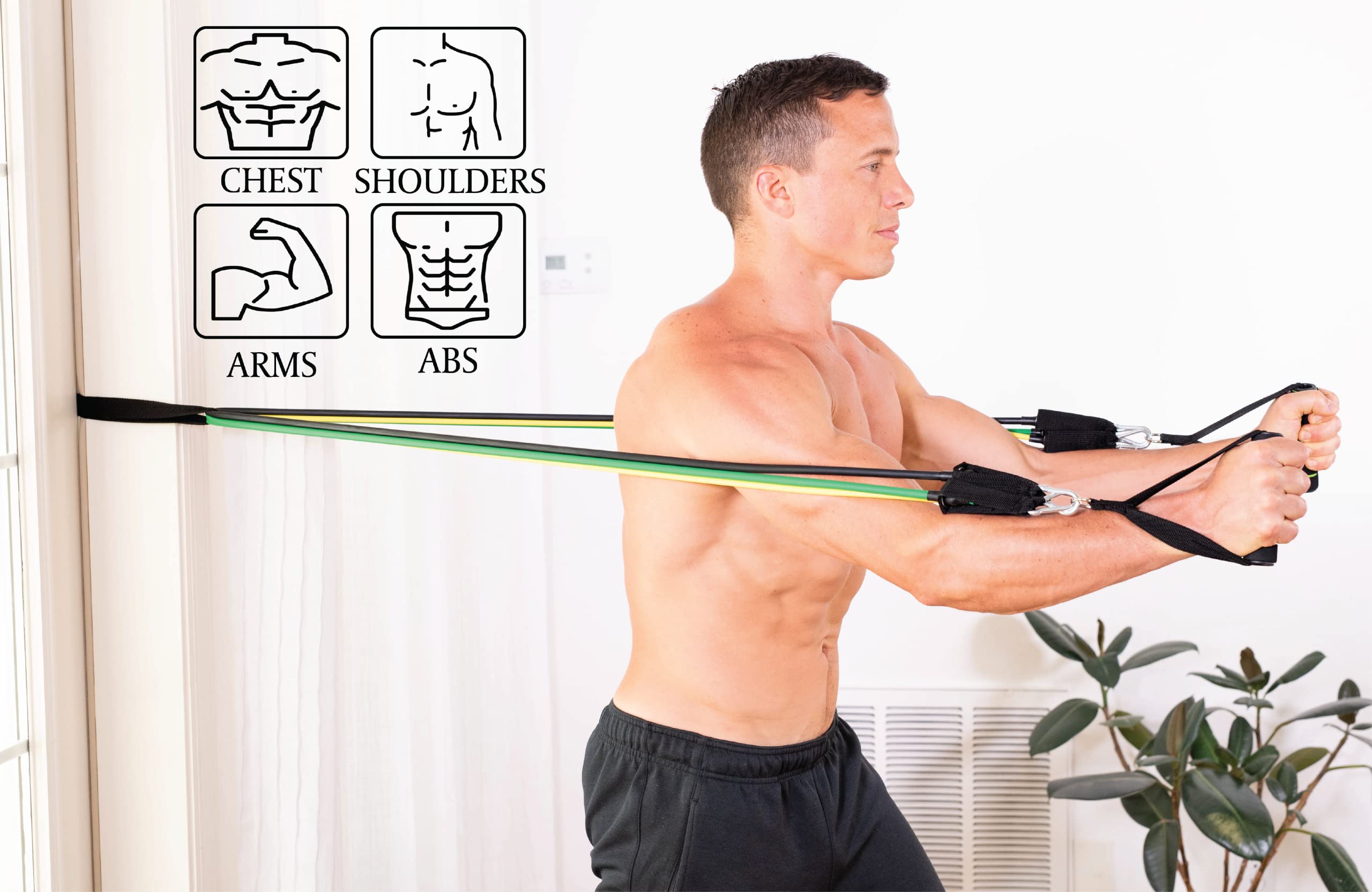 Ceinture d'entraînement à suspension fitness, jeu de sangles de suspension - Sport