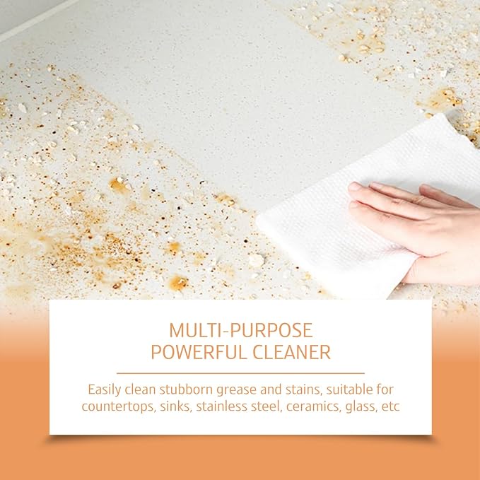 Limpiador multiusos potente para cocina 3 en 1 pasta limpiadora de aceite de coco miniatura 5