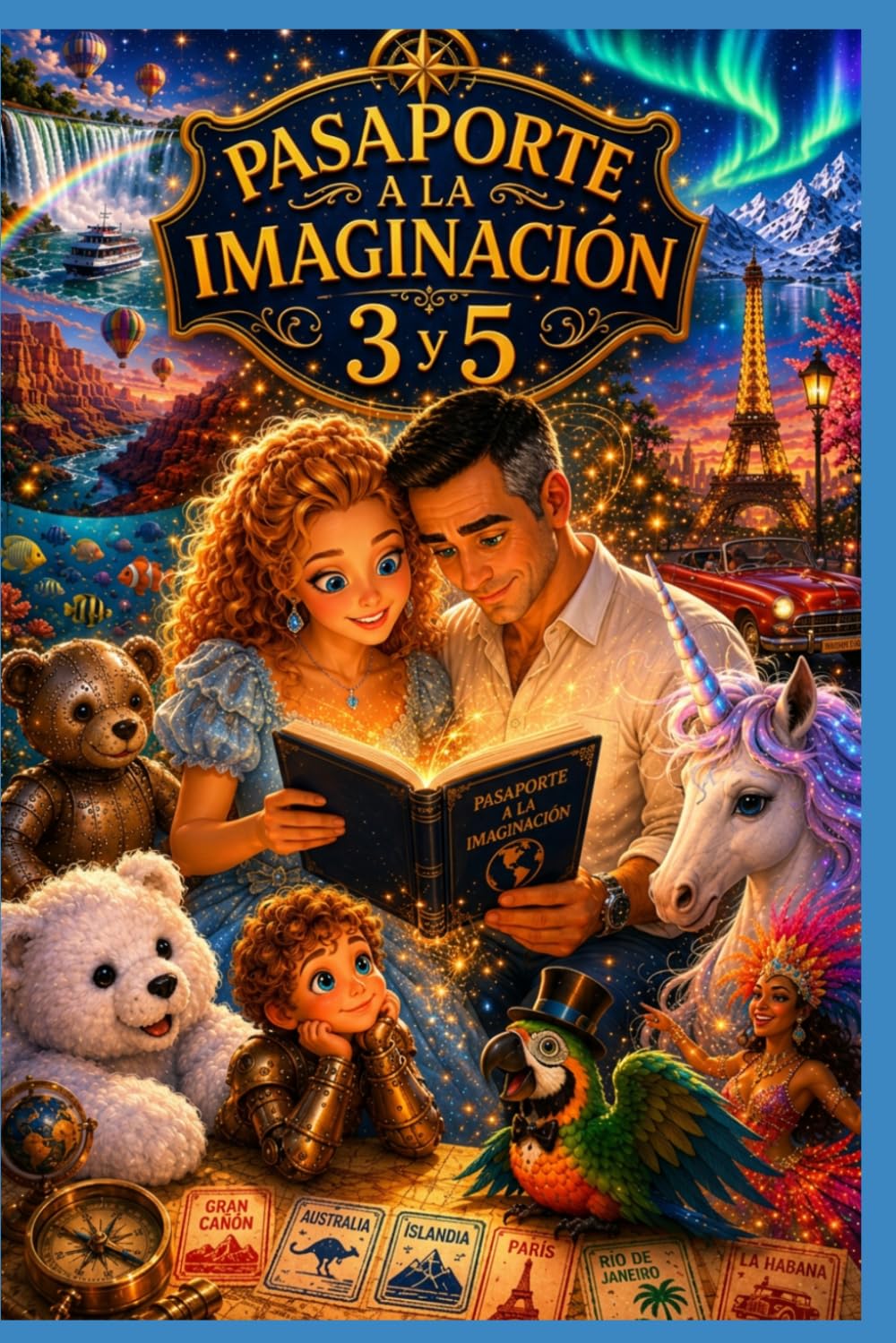 PASAPORTE A LA IMAGINACIÓN VOL. 6: PASAPORTE A LA IMAGINACIÓN 3 Y 5 (Colección: Pasaporte a la Imaginacion)