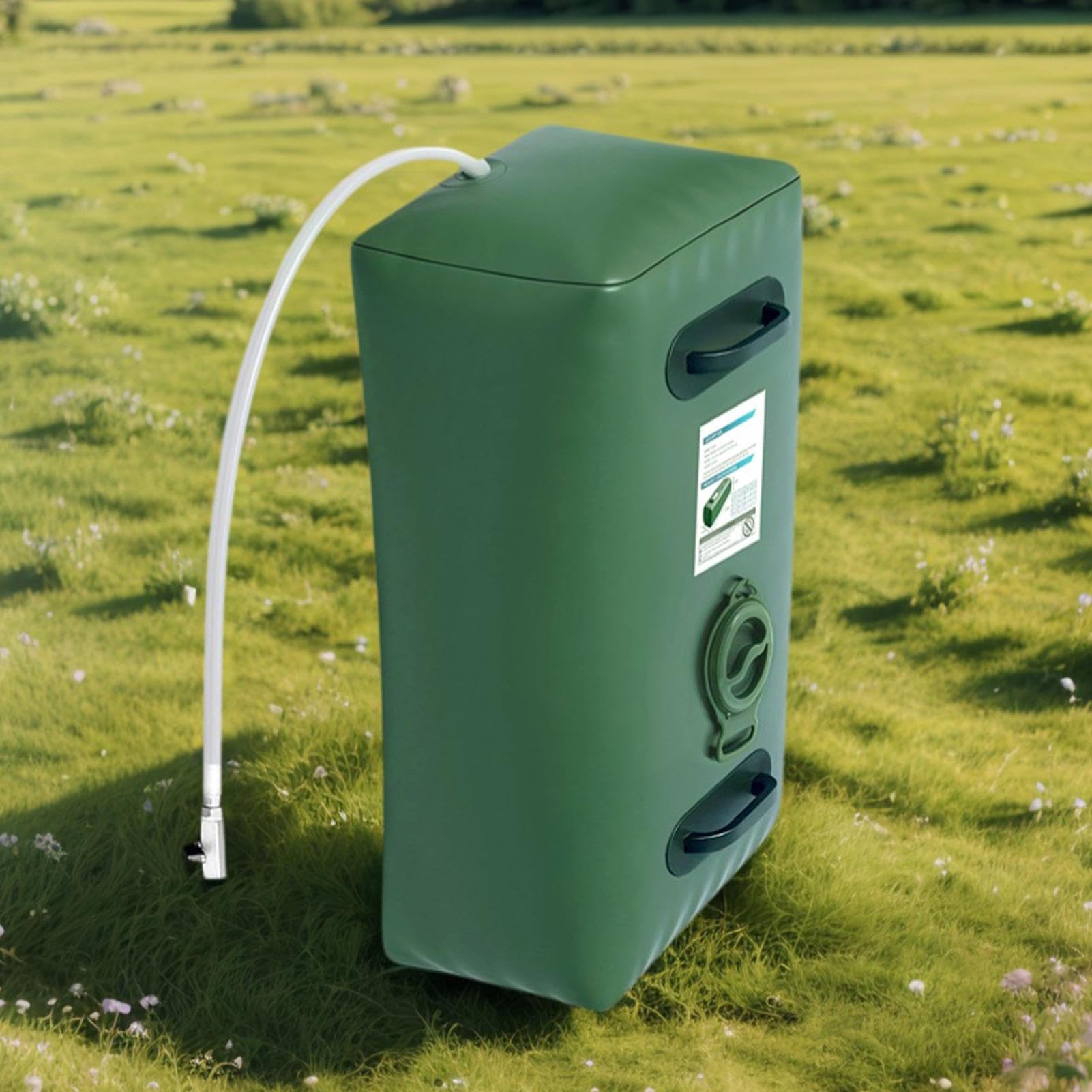 Vessie d'eau pour camping - PVC portable grande capacité pliable Sac d'hydratation pour randonnée - Sac de réserve d'eau pour camping - Pour jardin, randonnée, randonnée
